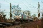 193 482 akiem green cargo in Herten, Januar 2025.