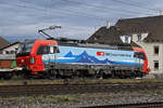 Siemens Vectron 193 473-6 durchfährt am 09.01.2025 den Bahnhof Pratteln.