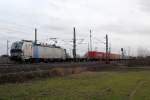 193 803-4 bei Porz(Rhein) am 03.01.2014