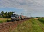 193 854 mit einem Kesselzug am 10.08.2014 bei Plattling.