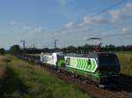 193 208 + 193 813 mit dem 46695 Richtung Ungarn am 22.8.2014 bei Gramatneusiedl