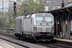 Nachschuss auf Vectron 193 812 hinter 185 673-1 in Bonn-Beuel 25.10.2014