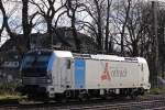 Railpool/Bräunert Transpetrol 193 801 am 16.1.14 als Lz in Ratingen-Lintorf.