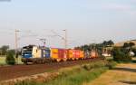 193 980- mit einem Containerzug bei Dehnsen 12.6.15