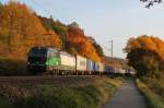 193 227 der ELL bei Erzhausen am 26.10.2015