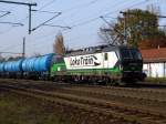 Am 31.10.2015 kam die 193 222-7 von der LokoTrain s.r.o.