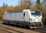 193 812-5 der Firma SETG -Salzburger Eisenbahn Transportlogistik GmbH(Salzburg)beim Rangieren am 08.11.2015 gegen 10:37 Uhr im Bahnhof Rostock-Bramow.