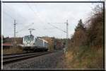 193 814 und 223 143 der STEG/NRS fuhr am 14.11.2015 durch Plauen