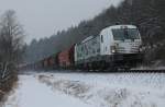 193 610 DB/MRCE (22.000 Loks) bei Erzhausen am 06.01.2016