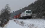 193 608 MRCE bei Erzhausen am 06.01.2016