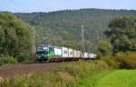 193 227 mit einem Conatinerzug am 05.10.2015 bei Freden(Leine)