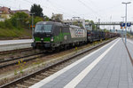 193 211 mit leeren Autozug Passau Hbf 23.04.2016