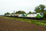 193 821 der SETG mit Steiermarkbahn Taurus am 14.05.2016 bei Langenisarhofen