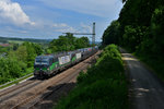 193 225 + 193 241 mit einem Autozug am 29.05.2016 bei Seestetten.