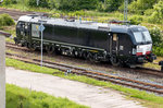 193 864 abgestellt in der Zufahrt zum ehemaligen BW Nordhausen 16.06.2016