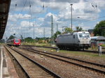 Am 03.07.2016 kam 193 247 in Stendal aus der Abstellung und fuhr dann nach Borstel/Niedergörne.