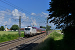 193 930 mit einem Messzug am 27.06.2016 bei Amselfing.