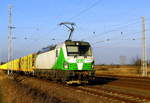 Am 29.12.2016 kam die 193 814-1 von der SETG (Railpool) von Rostock nach Borstel .