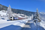 193 772 mit Lp 85104 am 21.01.2017 bei Radstadt.