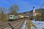 193 204 mit DGS 46197 am 11.02.2017 bei Wernstein am Inn.