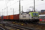 Am 17.02.2017 kam die 193 893 von CAPTRAIN aus Richtung Magdeburg nach Stendal und fuhr weiter in Richtung Salzwedel .