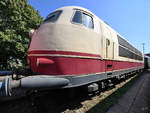 Die Elektrolokomotive 103 235-8 im August 2018 im Eisenbahnmuseum Koblenz.