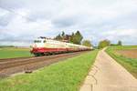 DB Museum 103 113-7 mit TEE Sonderzug am 27.04.19 bei Bruchköbel 