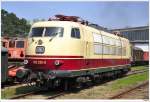 103 235 im Eisenbahnmuseum in Strasshof.