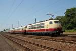 Vom 6.-10.07.2011 fhrte ein Sonderzug der AKE Eisenbahntouristik den, von 103 184-8 gezogenen, TEE-Rheingold zu mehreren Reisezielen in Sachsen.