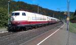 103 235 mit TEE 8 Berlin - Prtschach am Wrthersee am 20.05.2012 in Frtschendorf. 