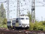 Am 17.7 kam 103 222 mit dem DbZ 92860 von Magdeburg in Mönchengladbach eingefahren.