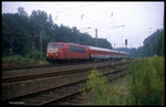103122 erreicht hierr am w27.6.1998 um 8.18 Uhr mit einem Intercity aus Münster kommend den Bahnhof Hasbergen auf der Fahrt nach Osnabrück.