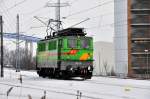 DP 61 in kurzer Parkposition im Bf Stralsund-Rgendamm am 22.02.2010