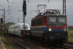 EGP 109 028 am 16.9.10 mit einem ICE 407 zur Innotrans in Duisburg-Bissingheim