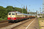 E10 1309 mit einem AKE Sonderzug rtg Ostsee in Köln Messe/Deutz am 16.06.2019