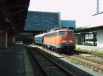 110 359 von DB Regio NRW,4Am036 und ein WRmh der Centralbahn AG Basel brachten Senioren aus Ulm nach Chemnitz