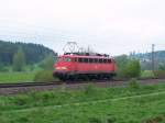 Am 12 mai 2012 hat sich eine 110er auf der Schwarzwaldbahn verloren....