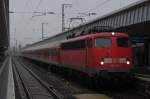 Noch fhrt sie, die 110 auf der RB 68: 110 437-1 steht am 04.01.2013 mit RB 31776 abfahrbereit in Mnster Hbf um in wenigen Minuten nach Salzbergen aufzubrechen.