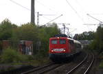 110 278-9 von der Centralbahn kommt mit einem Sonderzug  aus Aachen-Hbf nach Mönchengladbach-Hbf und kommt aus Richtung Aachen-Hbf,Aachen-Schanz,Aachen-West,Laurensberg,Richterich,Kohlscheid,Herzogenrath,Palenberg,Zweibrüggen,Frelenberg,Geilenkirchen,Süggerath,Lindern,Brachelen,Hückelhoven-Baal,Baal und fährt durch Erkelenz in Richtung Herrath,Beckrath,Wickrath,Rheydt-Hbf,Mönchengladbach-Hbf. 
Aufgenommen vom Bahnsteig 1 in Erkelenz.
Am Nachmittag vom 25.4.2017.