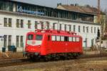 TRI 110 198-9 in Wuppertal Steinbeck, am 28.02.2024.