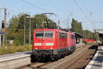 DB 111 115 mit 111 111 in Castrop-Rauxel 18.9.2020