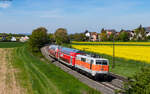 111 111	mit der RB 99035 (Gießen – Hanau Hbf) bei Kirch Göns 3.5.23
