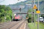 111 227 & 201 am 23.06.10 mit RE 4607 in Thngersheim