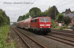 Hiddenhausen - Schweicheln 9.9.2014:
111141 mit RE Rtg. Minden um 14.32 Uhr 