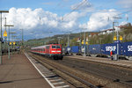 DB: RB Basel Badischer Bahnhof-Offenburg mit der BR 111 054 in Weil am Rhein am 4. April 2016.
Foto: Walter Ruetsch