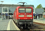 112 168-0 von DB Regio Schleswig-Holstein (DB Regio Nord) als RE 21465 (RE80) nach Hamburg Hbf steht im Startbahnhof Lübeck Hbf auf Gleis 7.
[5.8.2019 | 10:31 Uhr]