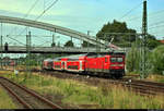 Nachschuss auf 112 168-0 von DB Regio Schleswig-Holstein (DB Regio Nord) als RE 21465 (RE80) nach Hamburg Hbf, der seinen Startbahnhof Lübeck Hbf auf Gleis 7 verlässt.
