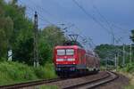 112 150 kommt mit ihrem RE vom Flughafen Schönefeld durch Blankenfelde gefahren.

Blankenfelde 17.07.2020