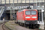 DB 112 174 als RB 81 aus Bargteheide bei der Ankunft in Hamburg 7.1.2025