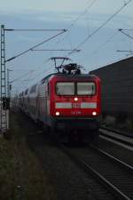 112 136 mit RE 7 nach Krefeld in Allerheiligen.
